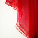 لباس خواب توری پروانه ای قرمز سایز 32 تا 62