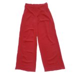 شلوار بگ نخی قرمز ابر و بادی سایز 32 تا 62
