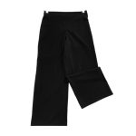 شلوار بگ کرپ نخ مشکی سایز 32 تا 62