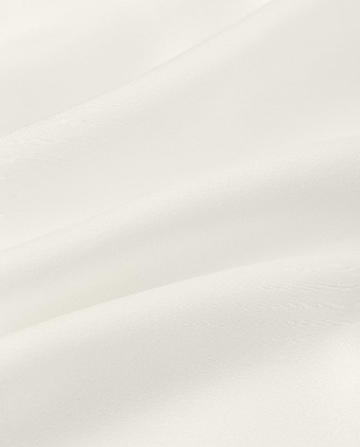 تاپ یقه هفت بندی سفید کرپ سایز 32 تا 62