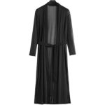 کاورآپ مایو بلند توری مشکی ساحلی و استخر سایز 32 تا 62