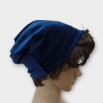 کلاه بانی مخمل آبی نفتی (رنگبندی موجود) رویداسما roydasma