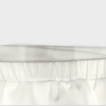 دامن مجلسی فلوئنس سفید چپ و راستی (رنگبندی موجود) سایز 32 تا 62 رویداسما roydasma