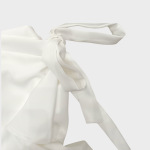 دامن مجلسی فلوئنس سفید چپ و راستی (رنگبندی موجود)سایز 32 تا 62 رویداسما roydasma