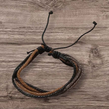 دستبند بندی کنفی قابل تنظیم دست ساز