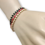 دستبند چند تایی مهره کشی دست ساز