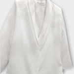 کت مجلسی سفید یقه آرشال سایز 32 تا 62 (رنگبندی موجود) رویداسما roydasma سایز بزرگ موجود