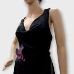 چوکر بندی گل ارکیده بنفش