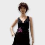 چوکر بندی گل ارکیده بنفش