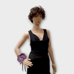 چوکر بندی گل ارکیده بنفش