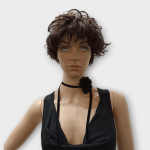 چوکر گل گردن بندی مشکی