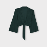 کت کراپ سبز کله غازی کرپ سایز 32 تا 62 (رنگبندی موجود) رویداسما roydasma