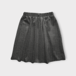 دامن بافت طوسی کوتاه کمرکش ای لاین سایز 32 تا 62 رویداسما roydasma سایز بزرگ موجود