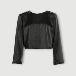 شومیز کراپ بافت طوسی سایز 32 تا 62 رویداسما roydasma سایز بزرگ موجود