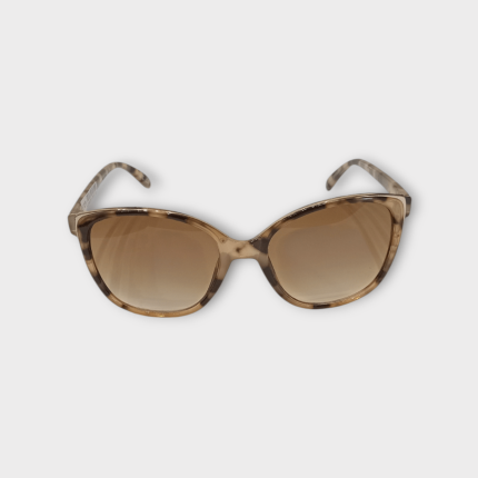 عینک آفتابی فریم پلنگی مربع زنانه شیشه قهوه ای