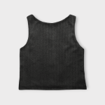 کراپ تاپ بافت طوسی آستین حلقه ای سایز 32 تا 62 رویداسما roydasma سایز بزرگ موجود