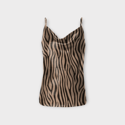 تاپ یقه شل زبرا بندی کرپ نخ سایز 32 تا 62 سایز بزرگ موجود رویداسما roydasma