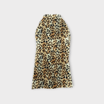 تاپ یقه هالتری پلنگی کرپ نخ سایز 32 تا 62 سایز بزرگ موجود رویداسما roydasma