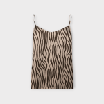 تاپ یقه هفت زبرا بندی کرپ نخ سایز 32 تا 62 سایز بزرگ موجود رویداسما roydasma