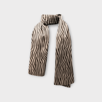 شال زبرا کرپ نخ رویداسما roydasma