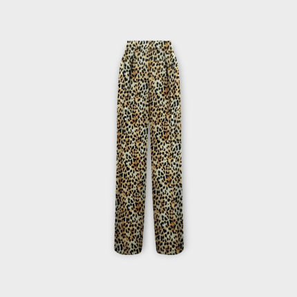 شلوار راسته پلنگی پشت کش کرپ نخ قد 100cm سایز 32 تا 62 سایز بزرگ موجود رویداسما roydasma