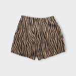 شلوارک کوتاه کمرکش زبرا کرپ نخ قد 35cm سایز 32 تا 62 سایز بزرگ موجود رویداسما roydasma