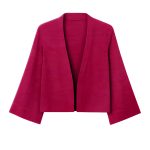 کت کراپ جلوباز سرخابی کرپ سایز 32 تا 62 (رنگبندی موجود) رویداسما roydasma سایز بزرگ موجود