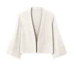 کت کراپ جلوباز سفید کرپ سایز 32 تا 62 (رنگبندی موجود) رویداسما roydasma سایز بزرگ موجود