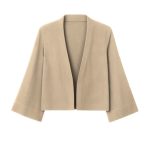 کت کراپ جلوباز کرم سایز 32 تا 62 (رنگبندی موجود) رویداسما roydasma سایز بزرگ موجود