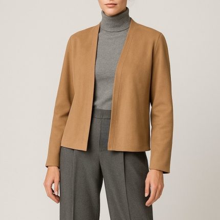 کت یقه هفت سوئیت کرم سایز 32 تا 62 (رنگبندی موجود) رویداسما roydasma سایز بزرگ موجود