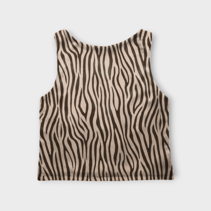 کراپ تاپ زبرا کرپ نخ آستین حلقه ای سایز 32 تا 62 سایز بزرگ موجود رویداسما roydasma