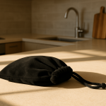 کیف کیسه ای نظم دهنده جیر مشکی (رنگبندی موجود) رویداسما roydasma