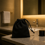 کیف کیسه ای نظم دهنده جیر مشکی (رنگبندی موجود) رویداسما roydasma