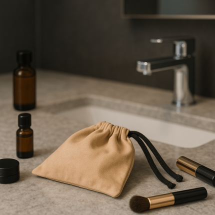 کیف کیسه ای نظم دهنده جیر کرم (رنگبندی موجود) رویداسما roydasma