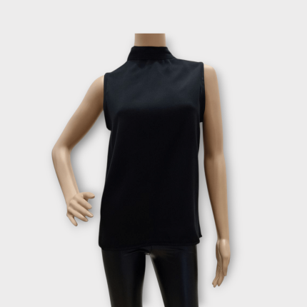 تاپ یقه اسکی پشت پاپیونی آستین حلقه ای کرپ سایز 32 تا 62 (رنگبندی موجود) رویداسما roydasma سایز بزرگ موجود