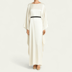 پیراهن زنانه کفتان مجلسی سفید سایز 32 تا 62 (رنگبندی موجود) رویداسما roydasma سایز بزرگ موجود