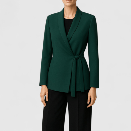 مانتو چپ و راستی کرپ یقه آرشال سبز کله غازی سایز 32 تا 62 (رنگبندی موجود) رویداسما roydasma سایز بزرگ موجود