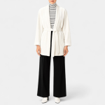 کاردیگان مخمل یقه برگردان سفید سایز 32 تا 62 (رنگبندی موجود) رویداسما roydasma سایز بزرگ موجود