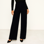 شلوار بگ جیر مخمل سوئیت پشت کش مشکی قد 100cm سایز 32 تا 62 (رنگبندی موجود) رویداسما roydasma سایز بزرگ موجود