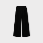 شلوار بگ جیر مخمل سوئیت پشت کش مشکی قد 100cm سایز 32 تا 62 (رنگبندی موجود) رویداسما roydasma سایز بزرگ موجود