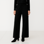 شلوار بگ جیر مخمل سوئیت کمرکش مشکی قد 100cm سایز 32 تا 62 (رنگبندی موجود) رویداسما roydasma سایز بزرگ موجود