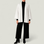 کت کیمونو جلوباز مخمل پولکی سفید سایز 32 تا 62 (رنگبندی موجود) رویداسما roydasma سایز بزرگ موجود