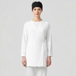 اسکراب یا روپوش چپ و راستی پزشکی و آزمایشگاهی سفید سایز 32 تا 62 (رنگبندی موجود) رویداسما roydasma سایز بزرگ موجود