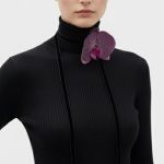 چوکر بندی گل ارکیده بنفش رویداسما roydasma