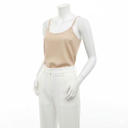 تاپ بندی کرپ مازاراتی کرم سایز 32 تا 62 (رنگبندی موجود) رویداسما roydasma سایز بزرگ موجود