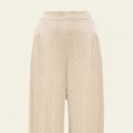 شلوار بگ پشت کش بافت کرم سایز 32 تا 62 رویداسما roydasma سایز بزرگ موجود