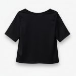 شومیز جیر مخمل سوئیت آستین تا آرنج مشکی سایز 32 تا 62 (رنگبندی موجود) رویداسما roydasma سایز بزرگ موجود